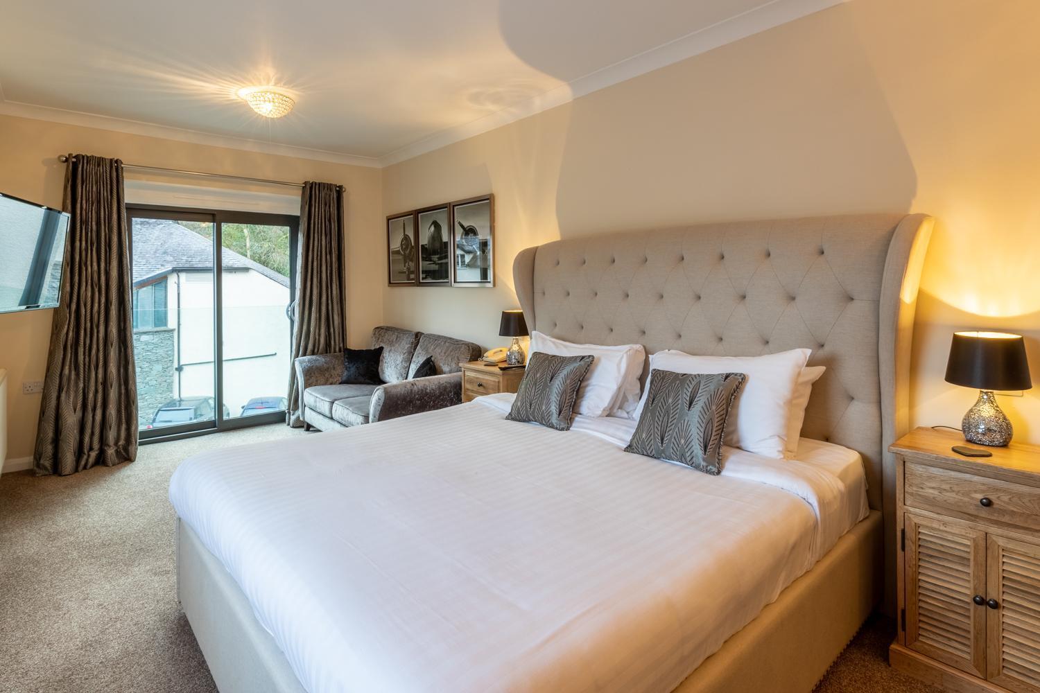 באונס-און-ווינדרמיר Lakes Hotel & Spa חדר תמונה A bedroom at The Old Vicarage Hotel